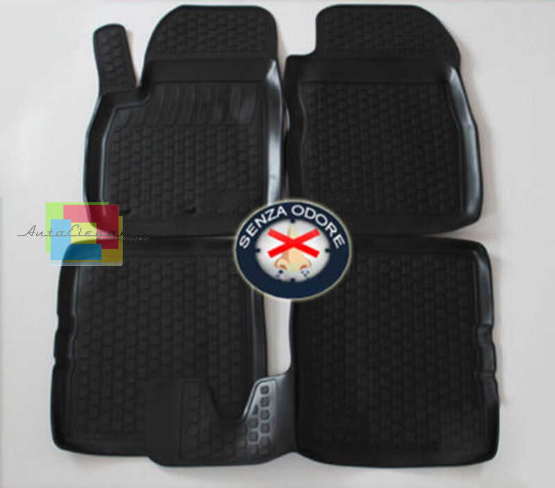 Tappeti Tappetini in gomma per Fiat Panda II Due volumi 2003-2012 Tappeti Tappetini in gomma per Fiat Panda II Due volumi 2003-2012