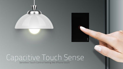 PULSANTIERA ACCENSIONE LUCE TOP QUALITA - INTERRUTTORE TOUCH SCREEN ARREDO CASA