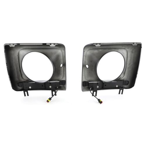 Coprifaro nero lucido con luci di marcia diurna a LED per Mercedes G W463 AUTOELEGANCERICAMBI