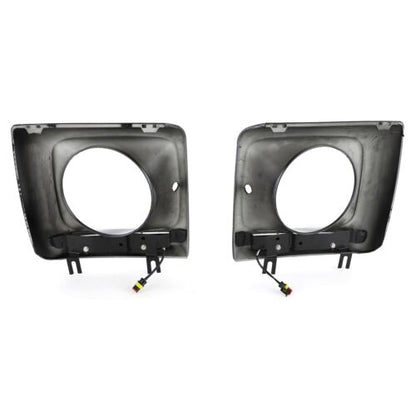 Coprifaro nero lucido con luci di marcia diurna a LED per Mercedes G W463 AUTOELEGANCERICAMBI