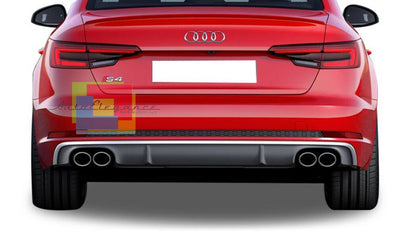 AUDI A4 B9 8W 2015-2018 SOTTO PARAURTI IN ABS DIFFUSORE POSTERIORE S4 AUTOELEGANCERICAMBI