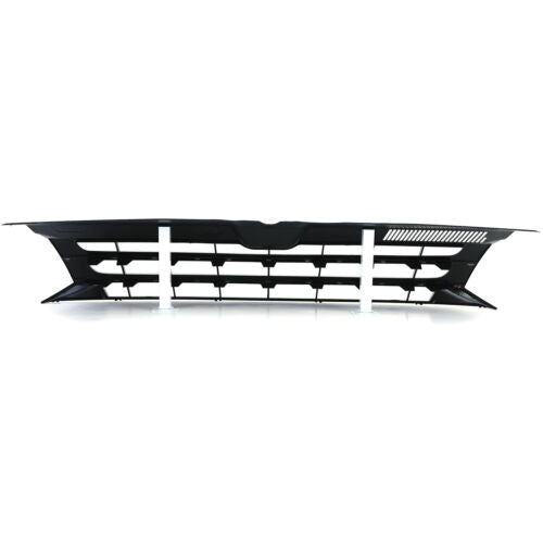Radiator grille without emblem glossy black for VW Bus T5 Facelift 09-15