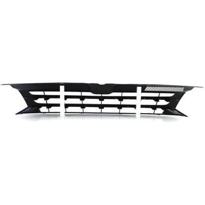 Radiator grille without emblem glossy black for VW Bus T5 Facelift 09-15