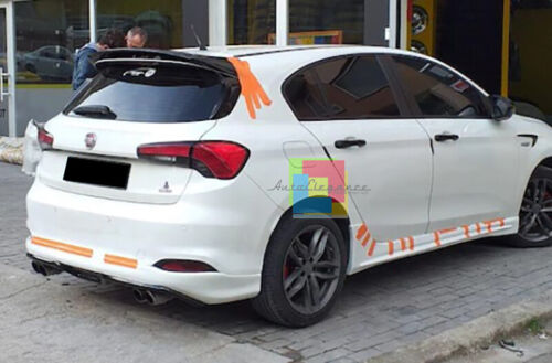 ALETTONE TETTO PER FIAT TIPO HATCHBACK SPOILER POSTERIORE SPORTIVO ..- AUTOELEGANCERICAMBI