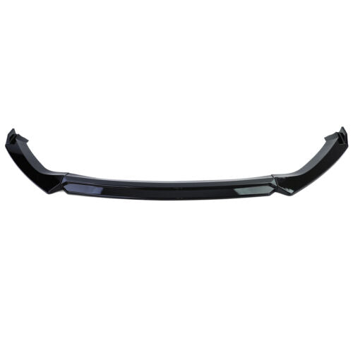 Gloss Black Performance Front Spoiler Lip for Seat Leon 5F Cupra 12-20