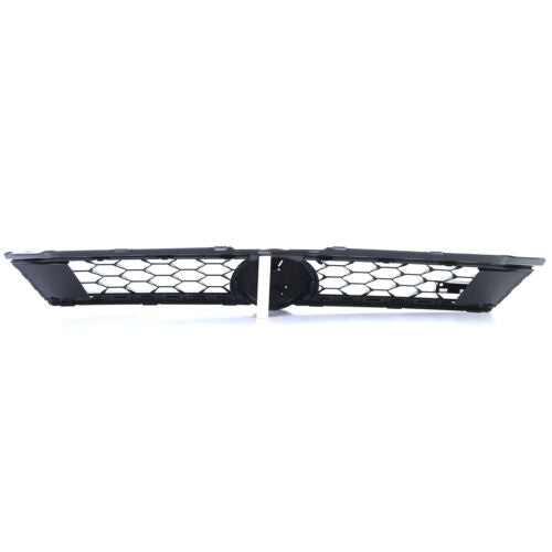 Gloss Black Sport Radiator Grille with Red for VW Polo 5 6R 6C 09-17 