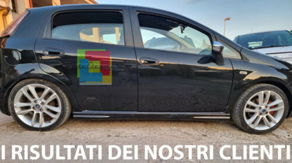 FIAT PUNTO / GRANDE PUNTO EVO SIDE SKIRTS UNDER DOOR RS ABS