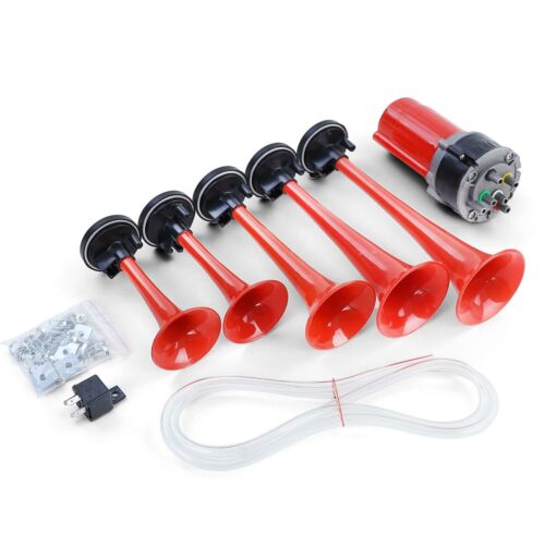 5 Kalang Fanfare Humpe Generale Lee Melody Meet Compressor Rot 118dB 12 Volt AUTOELEGANCERICAMBI