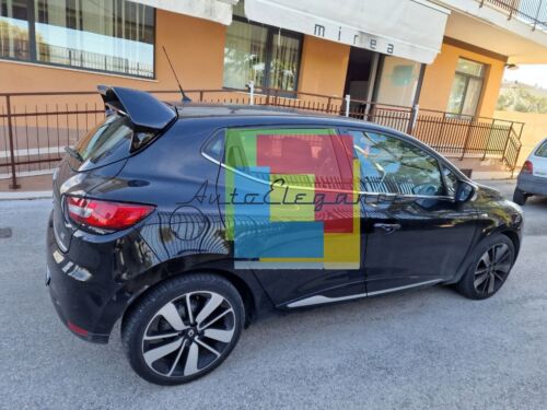 RENAULT CLIO 4 MKIV 2012-2019 SPOILER POSTERIORE TETTO LOOK SPORTIVO RS ALETTONE