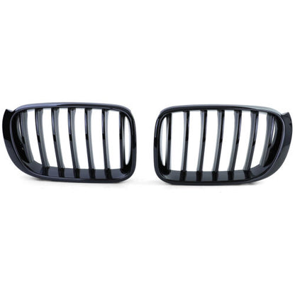 Griglia radiatore sportiva Performance Black Gloss adatta per BMW X3 F25 X4 F26 dal 14