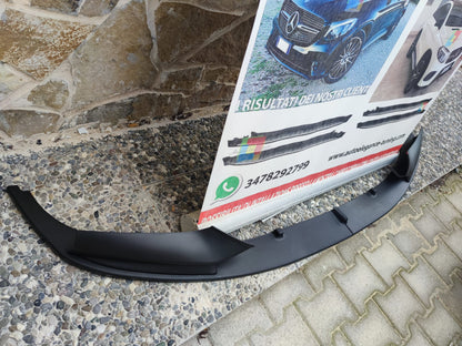 SPLITTER SOTTO PARAURTI ANTERIORE BMW SERIE 5 F10 F11 NERO OPACO M LAMA 0133