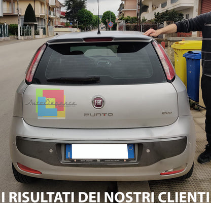 FIAT PUNTO EVO GRANDE PUNTO SPOILER TETTO SPORTIVO ALETTONE DESIGN SPORT