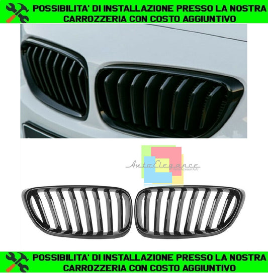 GRIGLIA ANTERIORE M LOOK PER BMW SERIE 2 F22 F23 2014-2016 MASCHERINA