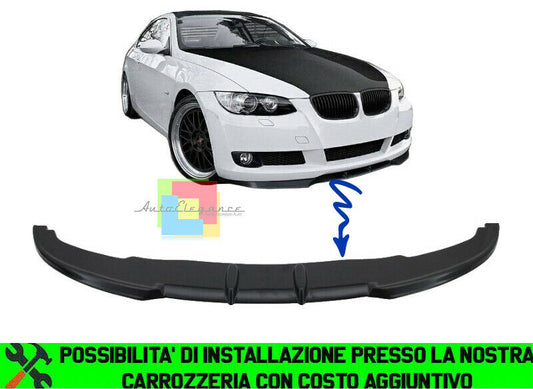 SOTTO PARAURTI ANTERIORE BMW 3 E92 E93 2006 AL 2009 DESIGN TUNING ABS / PLASTIC