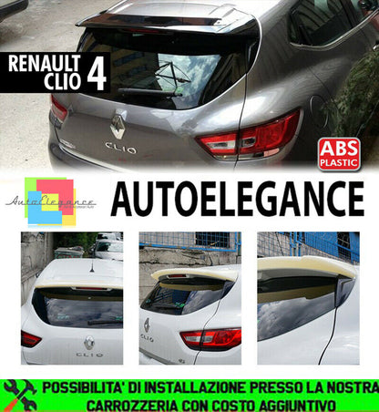 RENAULT CLIO MK4 4 2012-2018 ROOF SPOILER SPORT LOOK ABS / PLASTIC