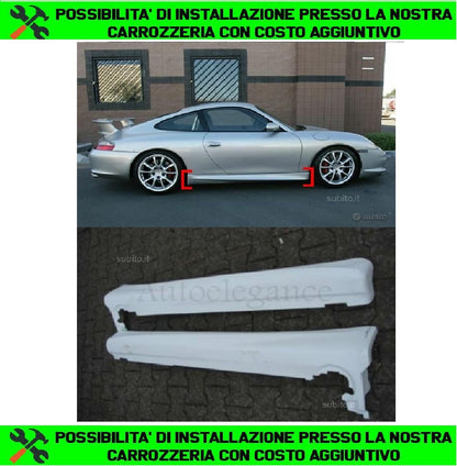 PORSCHE 911 996 SPOILER  MINIGONNE LATERALI GT3