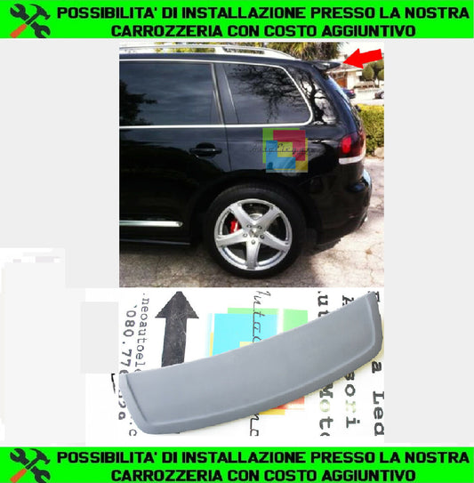 VW TOUAREG 2006-2010 FACELIFT SPOILER POSTERIORE SUL TETTO LOOK RLINE R50