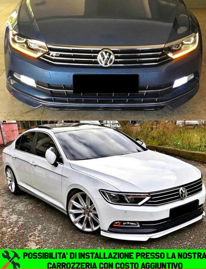 VW PASSAT B8 2014-2018 FRONT BUMPER ABS SPORT RLINE LOOK