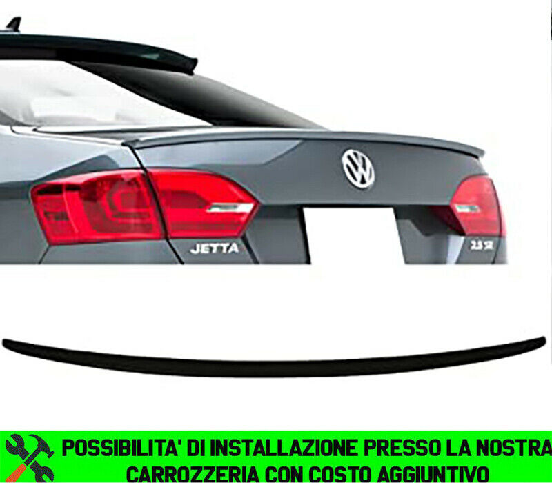 VW JETTA IV 2011-2017 REAR BONNET SPOILER SPORTY LOOK - ABS -
