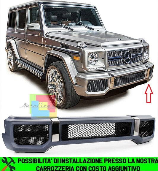 PARAURTI ANTERIORE AMG LOOK IN ABS MERCEDES CLASSE G W463 1989-2018