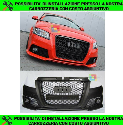 SPORT FRONT BUMPER AUDI A3 8P 2008-2013 LIFT LOOK RS3 HONEYCOMB ABS