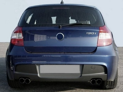 BMW SERIE 1 E87 / E81 PARAURTI POSTERIORE M A DOPPIO SCARICO AUTOELEGANCERICAMBI
