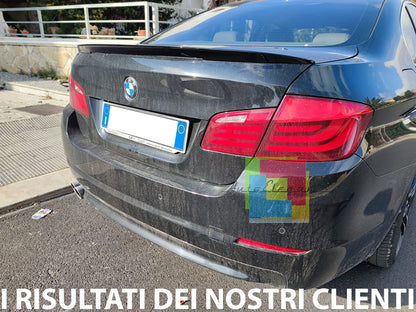 SPOILER POSTERIORE SUL COFANO BMW SERIE 5 F10 BERLINA NERO LUCIDO LOOK M SPORT