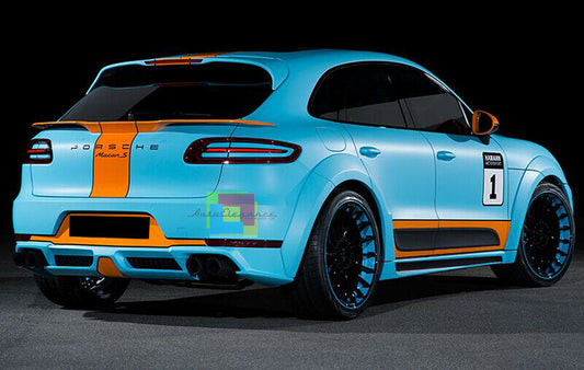 REAR HOOD SPOILER FOR PORSCHE MACAN 95B 2014 ONWARDS - WING -.