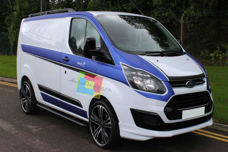 SOTTO PARAURTI ANTERIORE SPOILER RS DESIGN - FORD TRANSIT CUSTOM 2013 IN POI