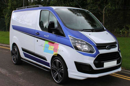 SOTTO PARAURTI ANTERIORE SPOILER RS DESIGN - FORD TRANSIT CUSTOM 2013 IN POI
