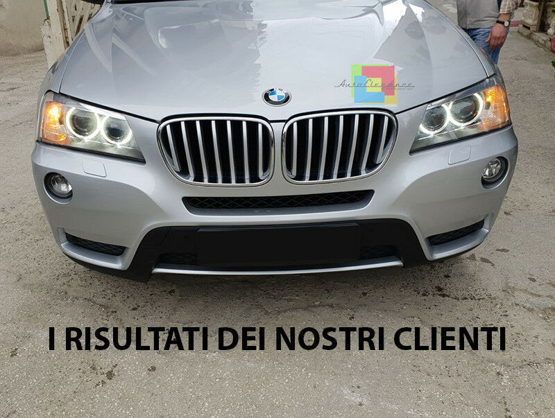 COVER GRIGLIA ANTERIORE BMW X3 F25 2010-2014 LOOK RESTYLING M 14 PEZZI .-. AUTOELEGANCERICAMBI