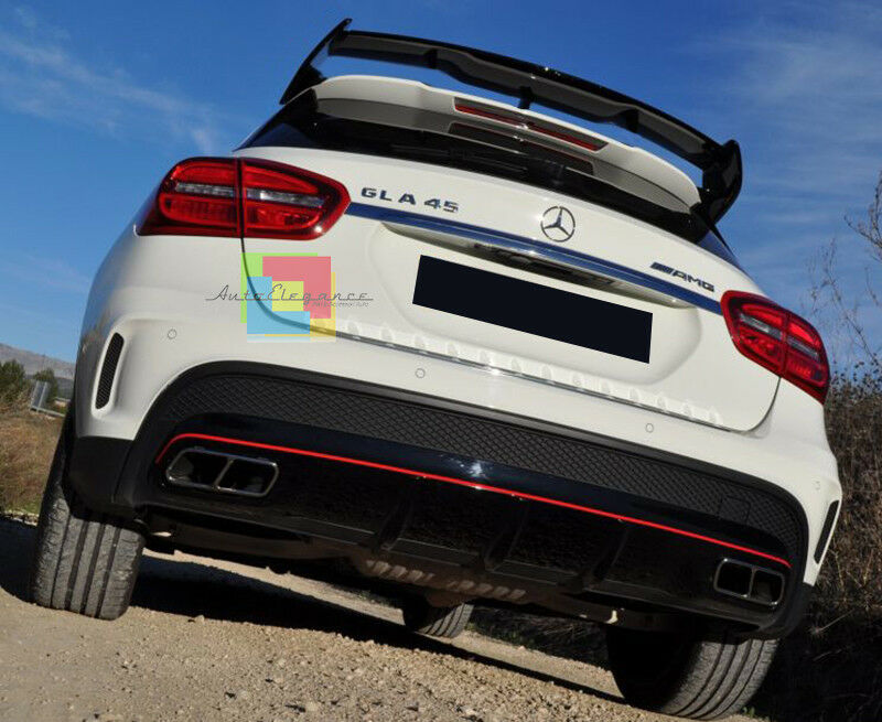 ALETTONE MERCEDES GLA X156 2013-2016 SPOILER POSTERIORE SUL TETTO AMG 45 ABS AUTOELEGANCERICAMBI