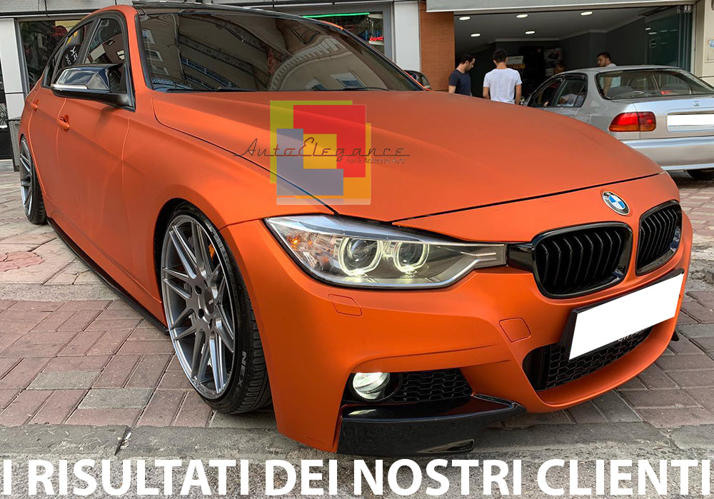 BMW SERIE 3 F30 F31 SPLITTER SOTTO MINIGONNE LATERALI SOTTOPORTA SPORTIVI ABS AUTOELEGANCERICAMBI