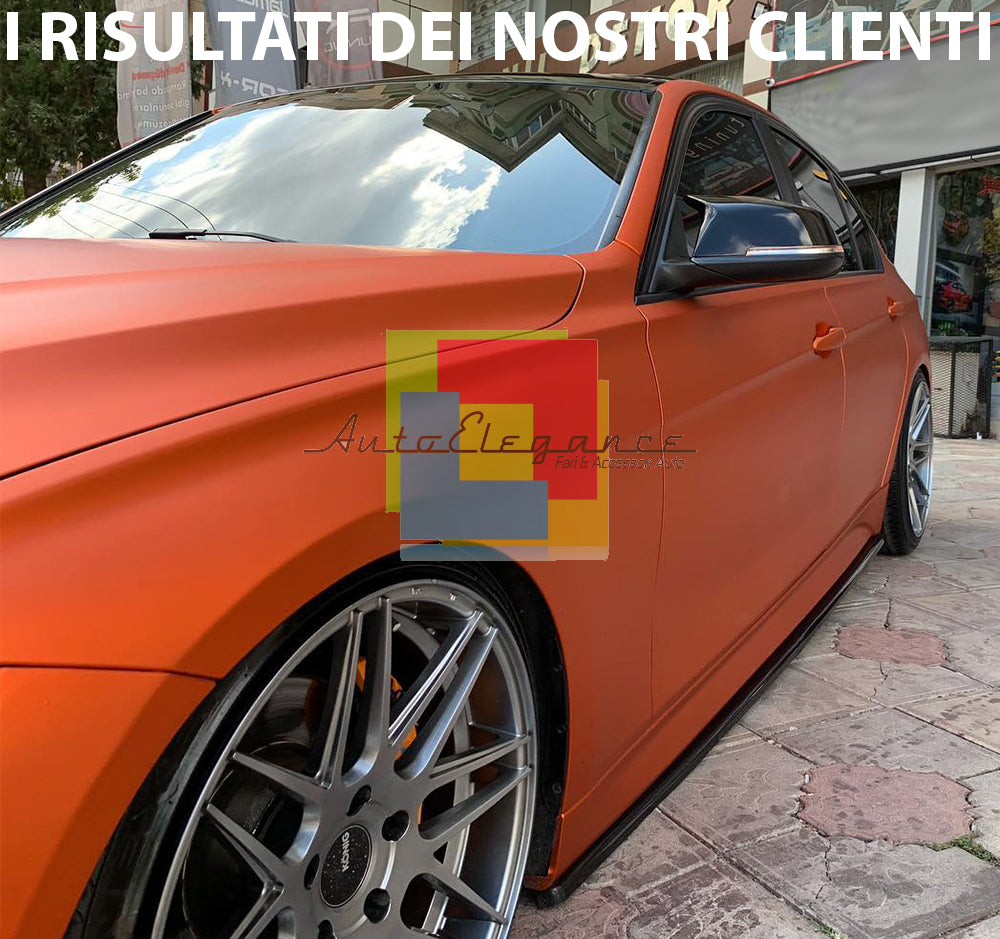 BMW SERIE 3 F30 F31 SPLITTER SOTTO MINIGONNE LATERALI SOTTOPORTA SPORTIVI ABS AUTOELEGANCERICAMBI