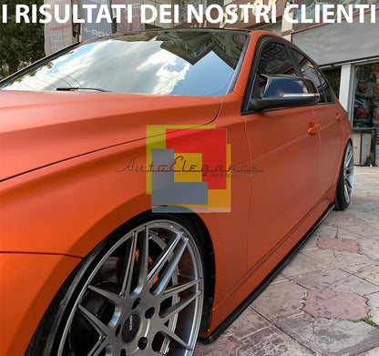 BMW SERIE 3 F30 F31 SPLITTER SOTTO MINIGONNE LATERALI SOTTOPORTA SPORTIVI ABS AUTOELEGANCERICAMBI