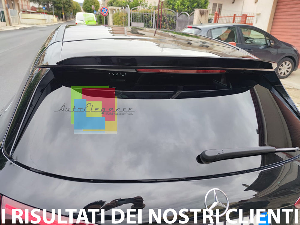 MERCEDES A-CLASS W177 AMG LOOK LOW WING GLOSS BLACK ABS ROOF SPOILER