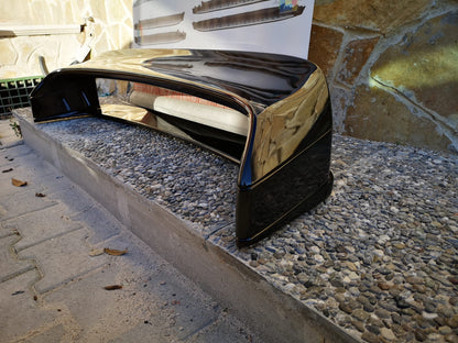 BMW SERIE 3 E36 BERLINA COUPE SPOILER M3 LOOK POSTERIORE COFANO NERO LUCIDO AUTOELEGANCERICAMBI