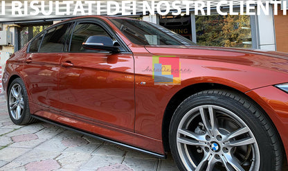 BMW SERIE 3 F30 F31 SPLITTER SOTTO MINIGONNE LATERALI SOTTOPORTA SPORTIVI ABS AUTOELEGANCERICAMBI