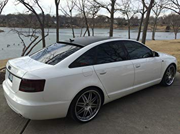 AUDI A6 4F 2004-2011 BERLINA SPOILER POSTERIORE SUL TETTO LOOK SLINE S6 AUTOELEGANCERICAMBI