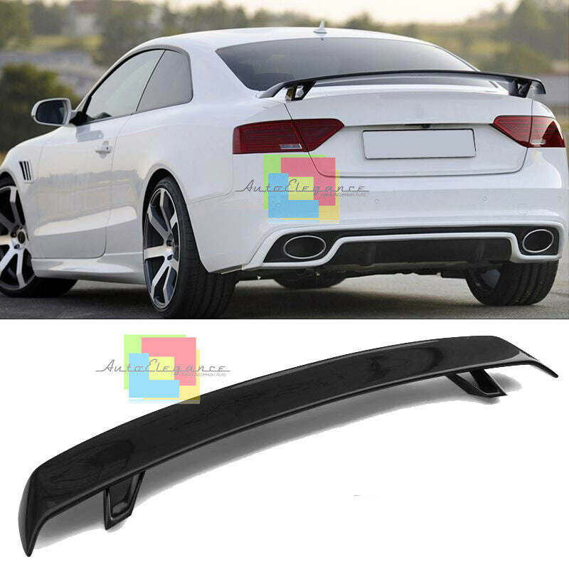 AUDI A5 COUPE 2007-2014 SPOILER POSTERIORE ALETTONE SUL COFANO LOOK RS5 AUTOELEGANCERICAMBI