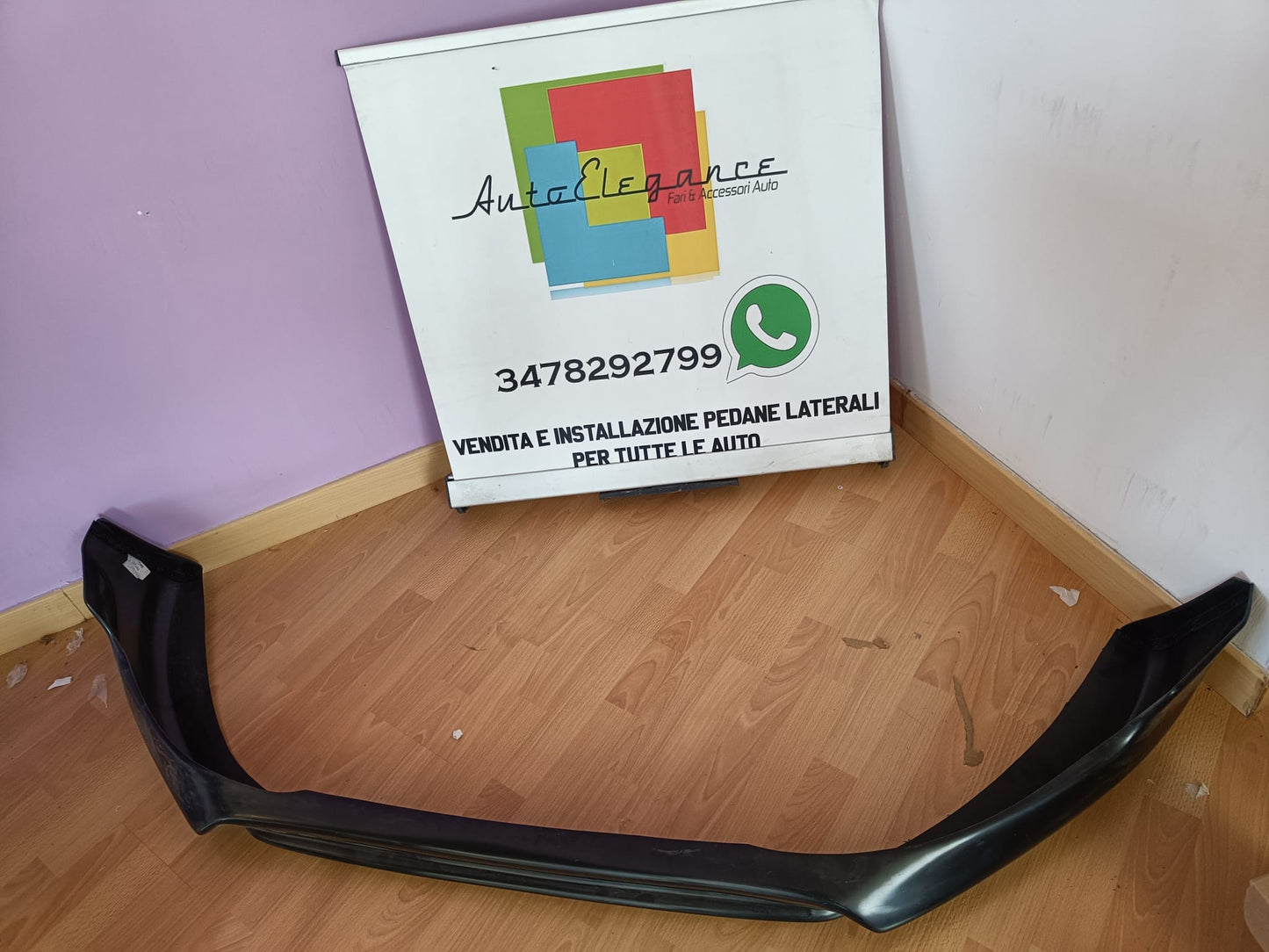 FRONT BUMPER SPOILER FORD TRANSIT COURIER 2014+ 0315