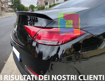 MERCEDES CLS W257 C257 2018+ REAR BONNET SPOILER GLOSS BLACK ABS