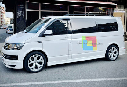 UNDER DOOR SPOILER VW T6 LONG WHEELBASE SIDE SKIRTS ABS