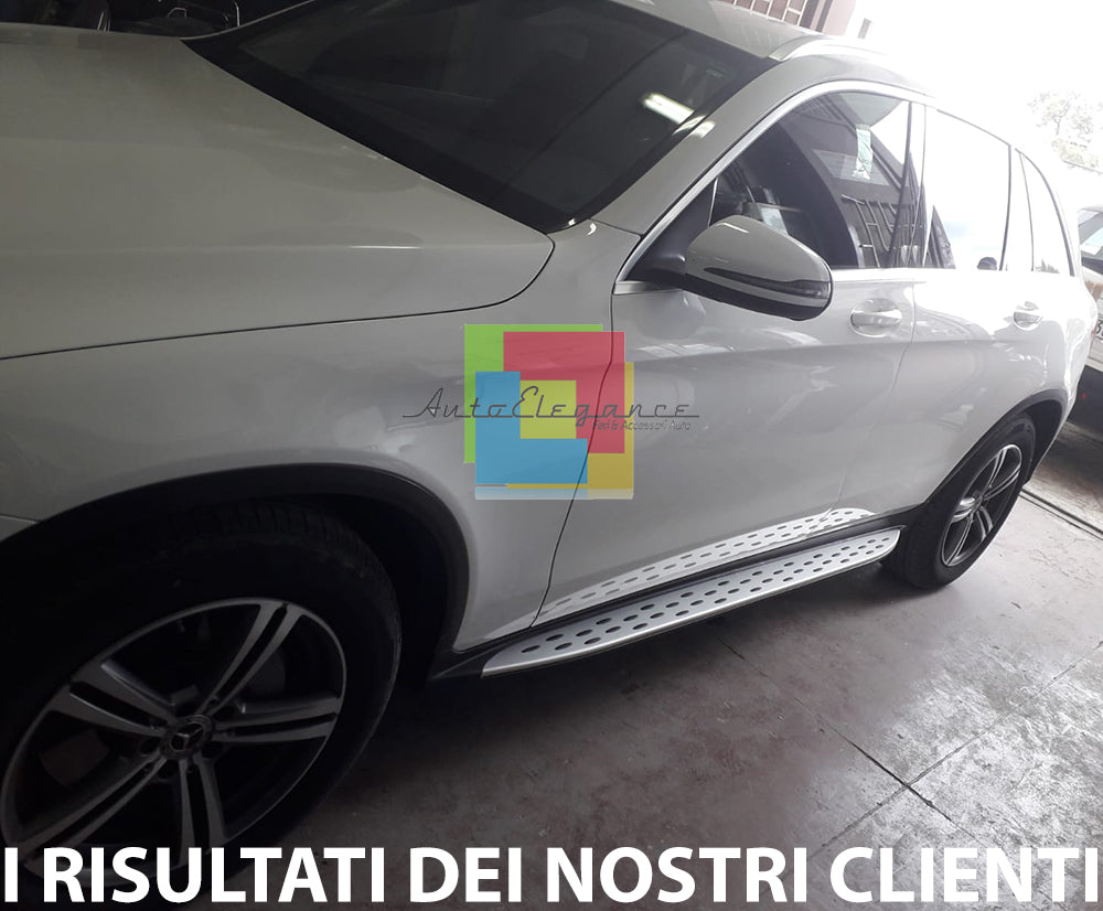 PEDANE LATERALI MERCEDES GLC X253 SUV LIFT 2019+ SOTTOPORTA SPORTIVO AMG