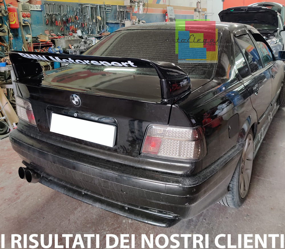 BMW SERIE 3 E36 BERLINA CABRIO SPOILER POSTERIORE SUL COFANO LOOK M3 GT AUTOELEGANCERICAMBI