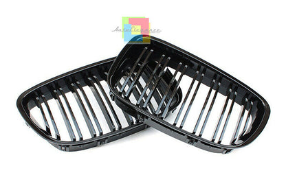 GRIGLIE ANTERIORI DOPPIA FASCIA M MASCHERINE PER BMW SERIE 5 GT F07 2009+ .-