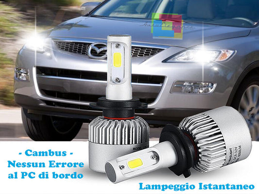 LED LOW BEAM LAMPS MAZDA CX-9 INSTANT 6000K CREE