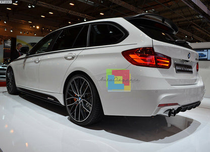 BMW SERIE 3 F31 TOURING DAL 2011 IN POI SPOILER POSTERIORE LOOK M SUL TETTO -. AUTOELEGANCERICAMBI