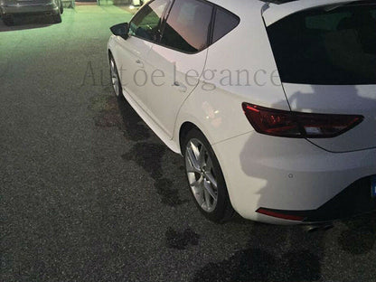 MINIGONNE LATERALI PER SEAT LEON 5F 2012 IN POI SPOILER SOTTO PORTA IN ABS