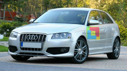 LOOK S-LINE S3 - MINIGONNE LATERALI AUDI A3 8P 2003-2012 SOLO PER 3 PORTE